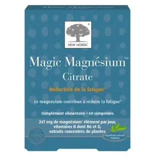 New Nordic Magic Цитрат магнію, 60 таблеток