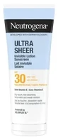 Neutrogena Ultra Sheer Invisible, прозорий сонцезахисний лосьйон SPF 30, 200 мл