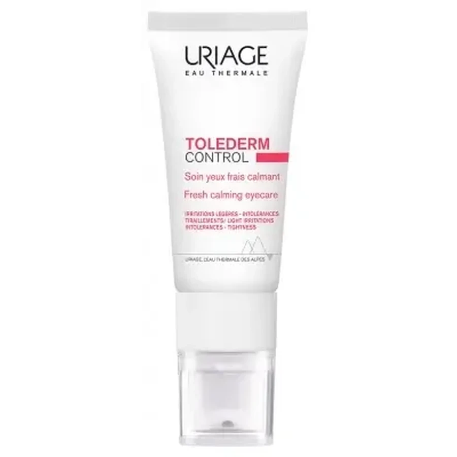 Uriage Toléderm Control Успокаивающий и освежающий крем для кожи вокруг глаз, 15 мл: цены и характеристики