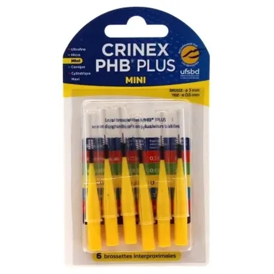 Crinex Phb Plus Mini 1.1, 6 межзубных насадок: цены и характеристики