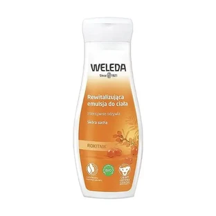 Weleda, восстанавливающая эмульсия для тела с облепихой, 200 мл