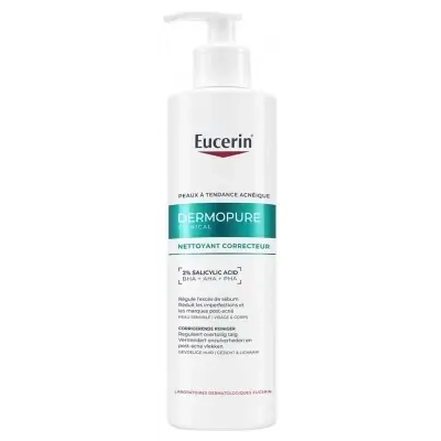 Eucerin DermoPure Clinical Гель для вмивання з потрійною дією 400 мл: ціни та характеристики