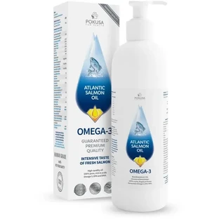 Pokusa Atlantic Salmon Oil — олія з лосося для собак і котів ...