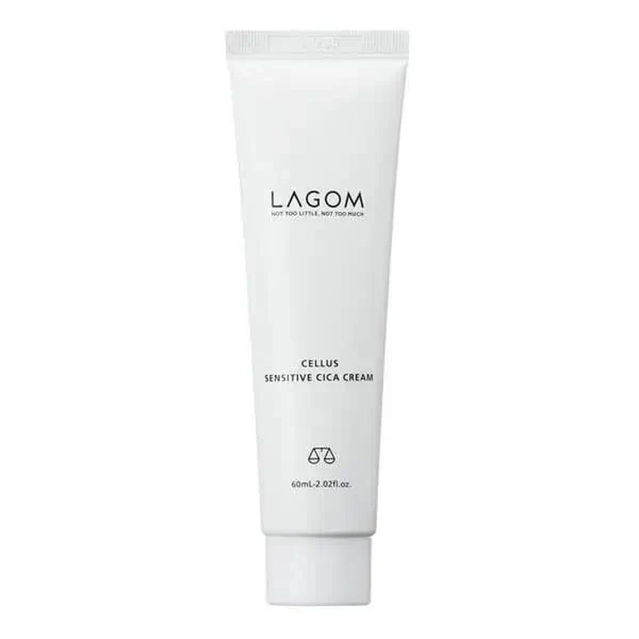 Lagom Cellus Sensitive Cica Cream, увлажняющий крем для чувствительной и сухой кожи, 60 мл: цены и характеристики
