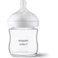 AVENT Natural Response Стеклянная бутылочка для детей от 0+ месяцев, белая, 120 мл [SCY930/01]