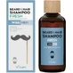 VICAN Wise Men Beard & Hair Shampoo Освежающий шампунь для бороды и волос мужчин с ароматом сандалового дерева и мускуса, 200 мл