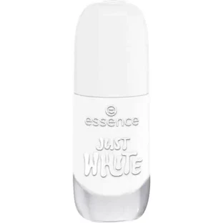 Лак для нігтів 33 Just White, гелевий лак, 8 мл, Essence