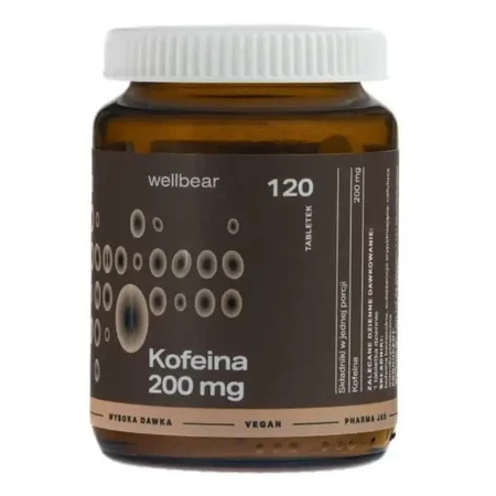 Wellbear Кофеин 200 мг, таблетки, 120 шт.: цены и характеристики