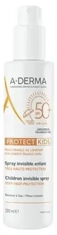 A-DERMA Protect Kids Незаметный спрей для детей SPF 50+ 200 мл