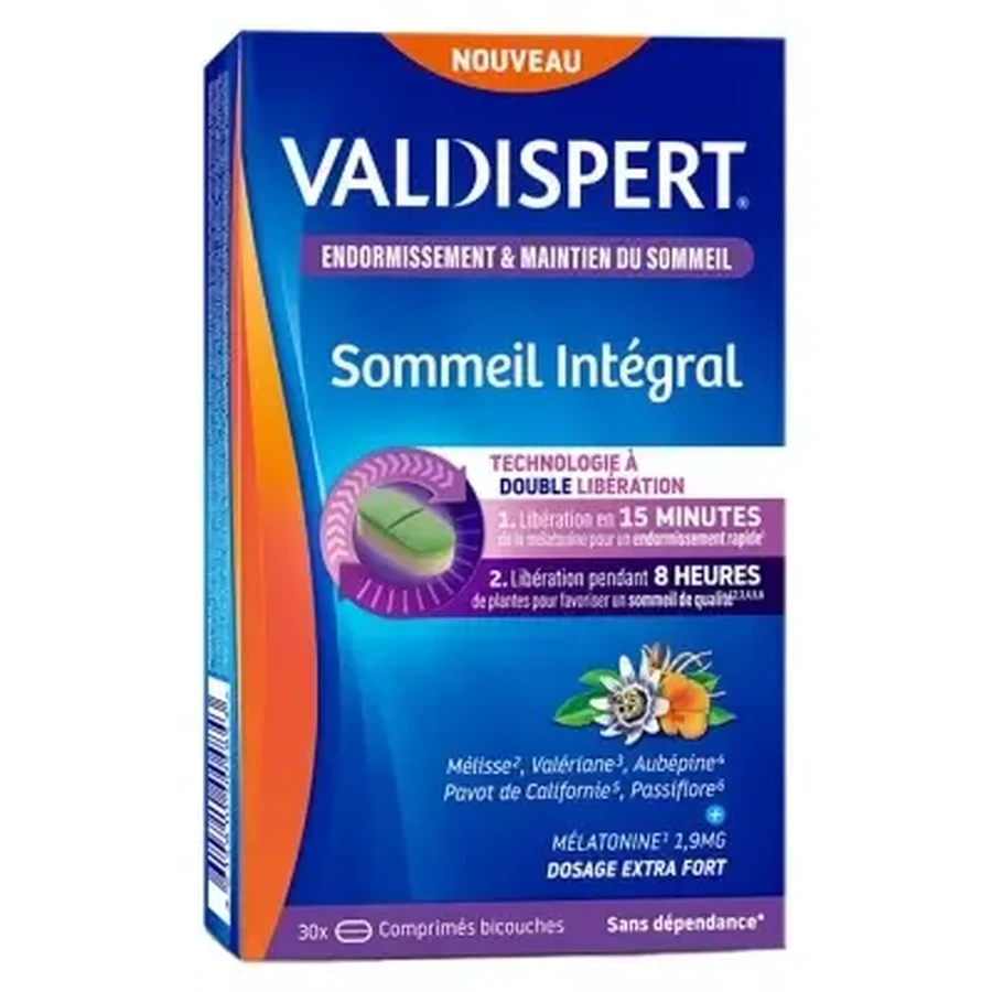 Valdispert Sommeil Intégral, 30 двухслойных таблеток: цены и характеристики
