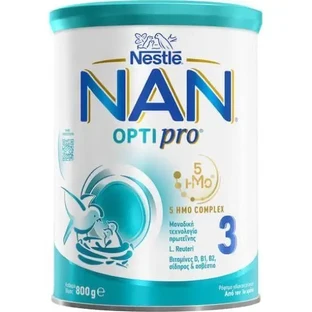 NAN Optipro — молочний напій у вигляді порошку для дітей від 12 місяців, 800 г