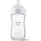 Скляна пляшка AVENT Natural Response для дітей віком 3–6 місяців, біла, 240 мл [SCY933/01]