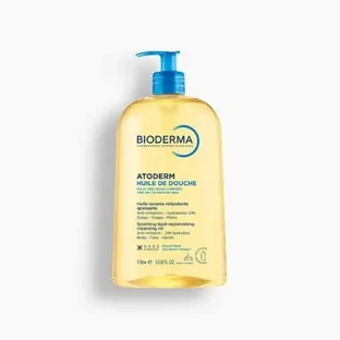BIODERMA Atoderm Atoderm Soothing Lipid Replenishing Cleansing Oil, ніжний живильний гель для душу для сухої та атопічної шкіри, 500 мл