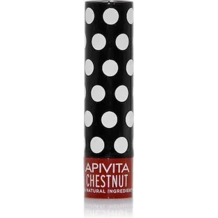 APIVITA Chestnut Догляд за губами з каштаном, відтінок світло-шоколадний, 4,4 г