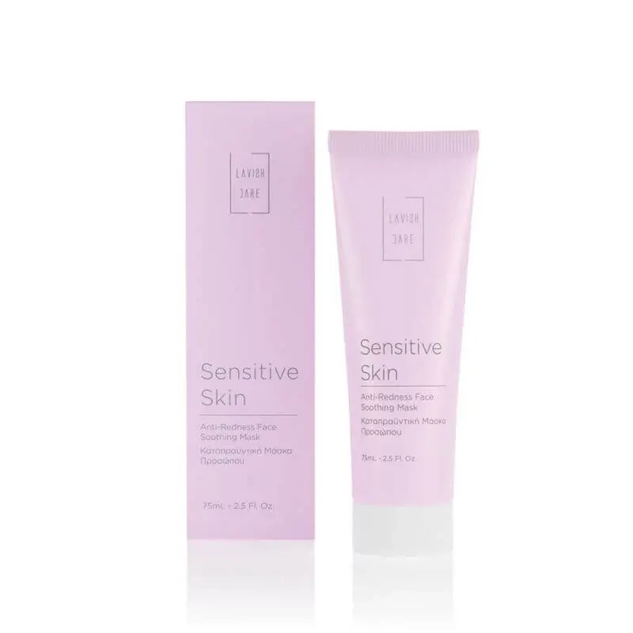 LAVISH CARE Sensitive Skin Anti-Redness Успокаивающая маска для лица, предназначенная для успокоения чувствительной кожи, 75 мл: цены и характеристики