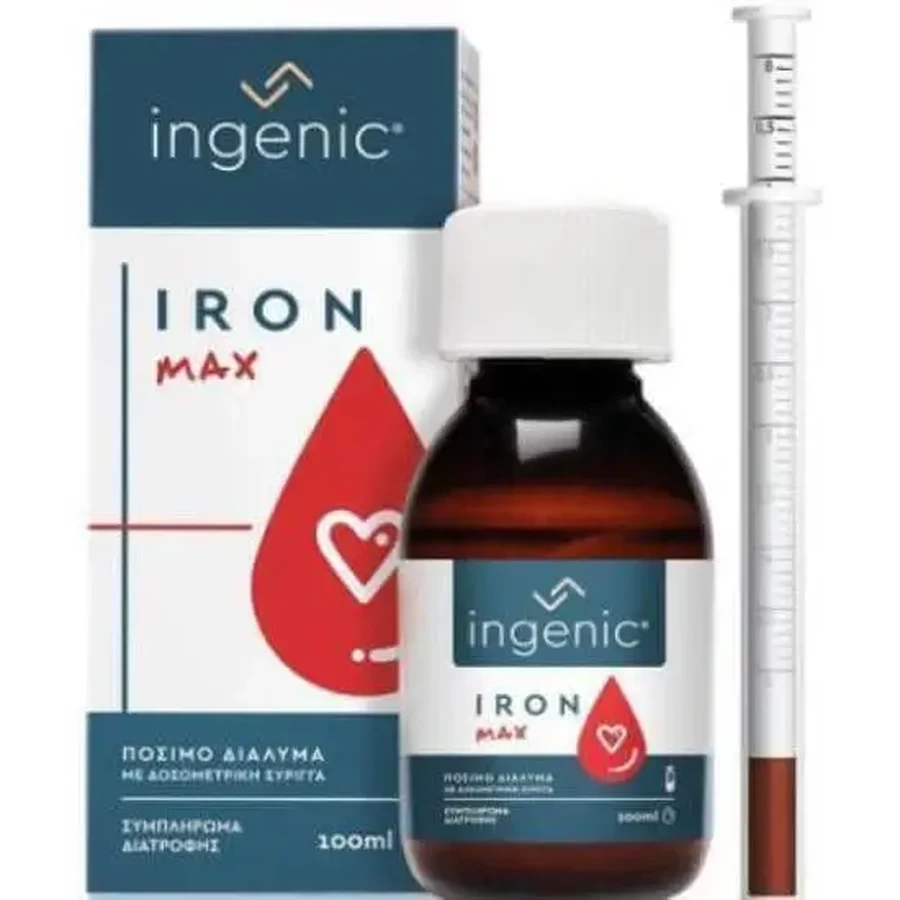 INGENIC Fier Max-Iron у вигляді розчину для пиття, 100 мл: ціни та характеристики
