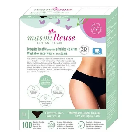 Masmi Reuse Organic Care, Женское белье для недержания мочи — низкая посадка, размер L, 1 шт.: цены и характеристики
