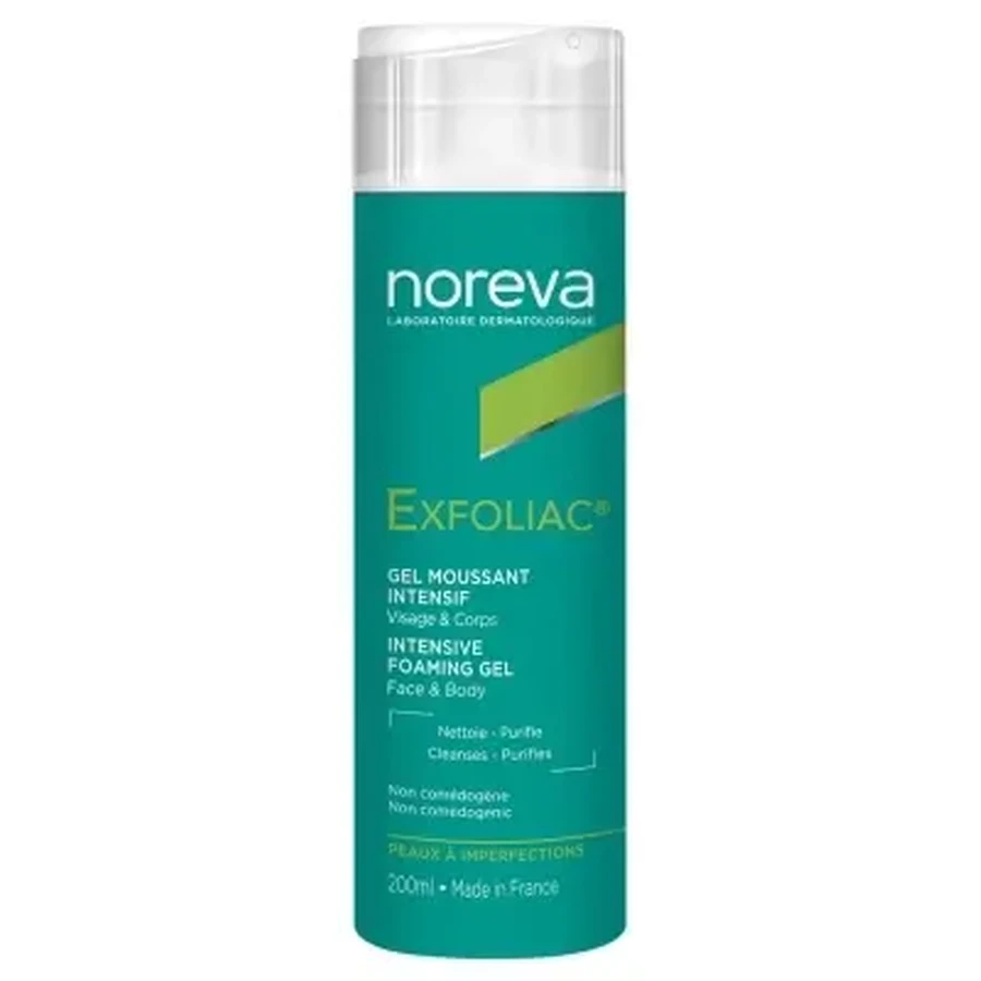 Noreva Exfoliac Інтенсивний пінистий гель 200 мл: ціни та характеристики