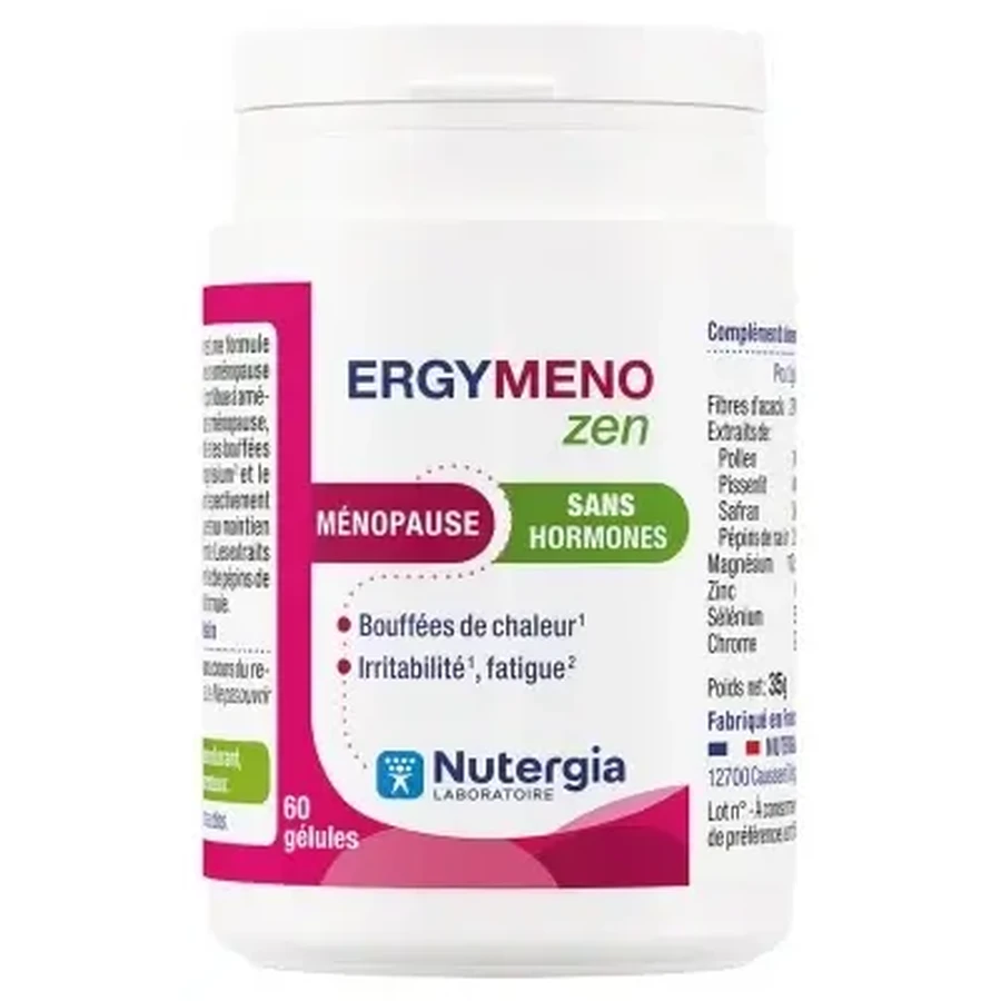 Nutergia Ergymeno Zen, 60 капсул: цены и характеристики