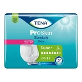 Tena Stretch ProSkin Super Day, дневные подгузники-трусики, размер L, 30 шт.