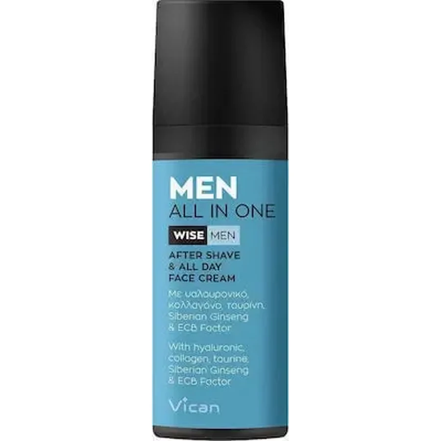 VICAN Wise all In One Face After Shave Увлажняющий и омолаживающий крем для лица 50 мл: цены и характеристики