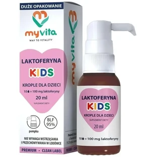 MyVita Лактоферин Kids, краплі, 20 мл