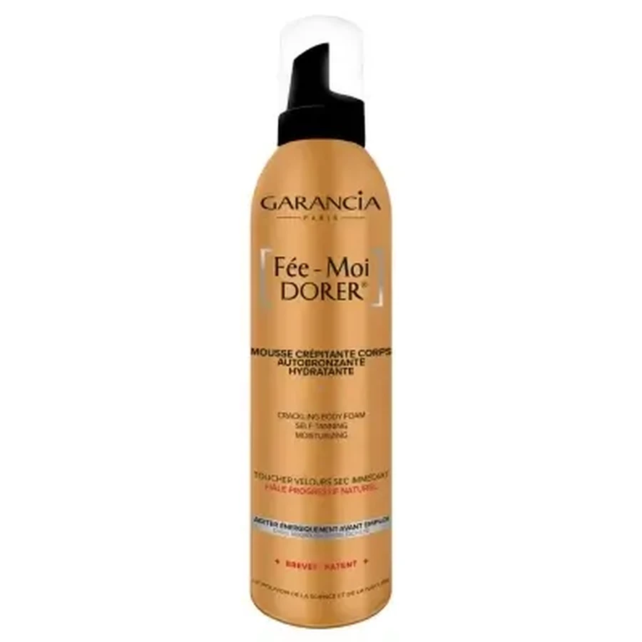 Garancia Fée-Moi Dorer — увлажняющая автозагальная пенка для тела с эффектом «пощелкивания», 200 мл: цены и характеристики