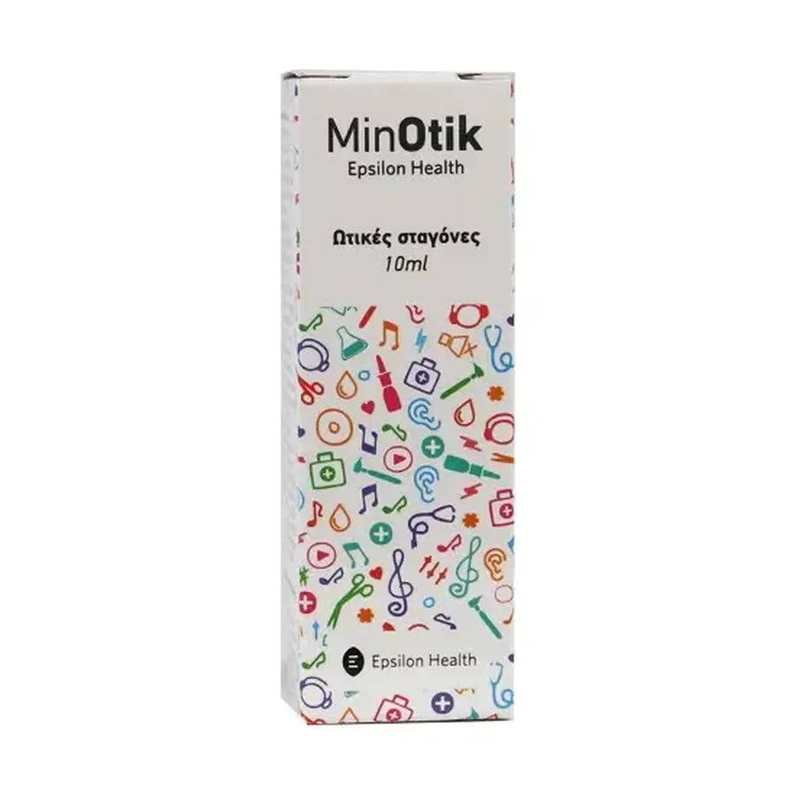 EPSILON HEALTH Minotik Краплі для вух Краплі для вух Краплі для вух для видалення вушної сірки 10 мл: ціни та характеристики