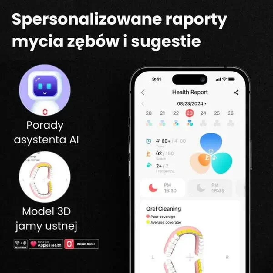 Oclean X Ultra 20, звуковая зубная щетка, мятная, 1 шт.: цены и характеристики