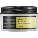 COSRX Advanced Snail 92 All in One 24-hour Face Cream для увлажнения и восстановления кожи с экстрактом улитки, 100 мл