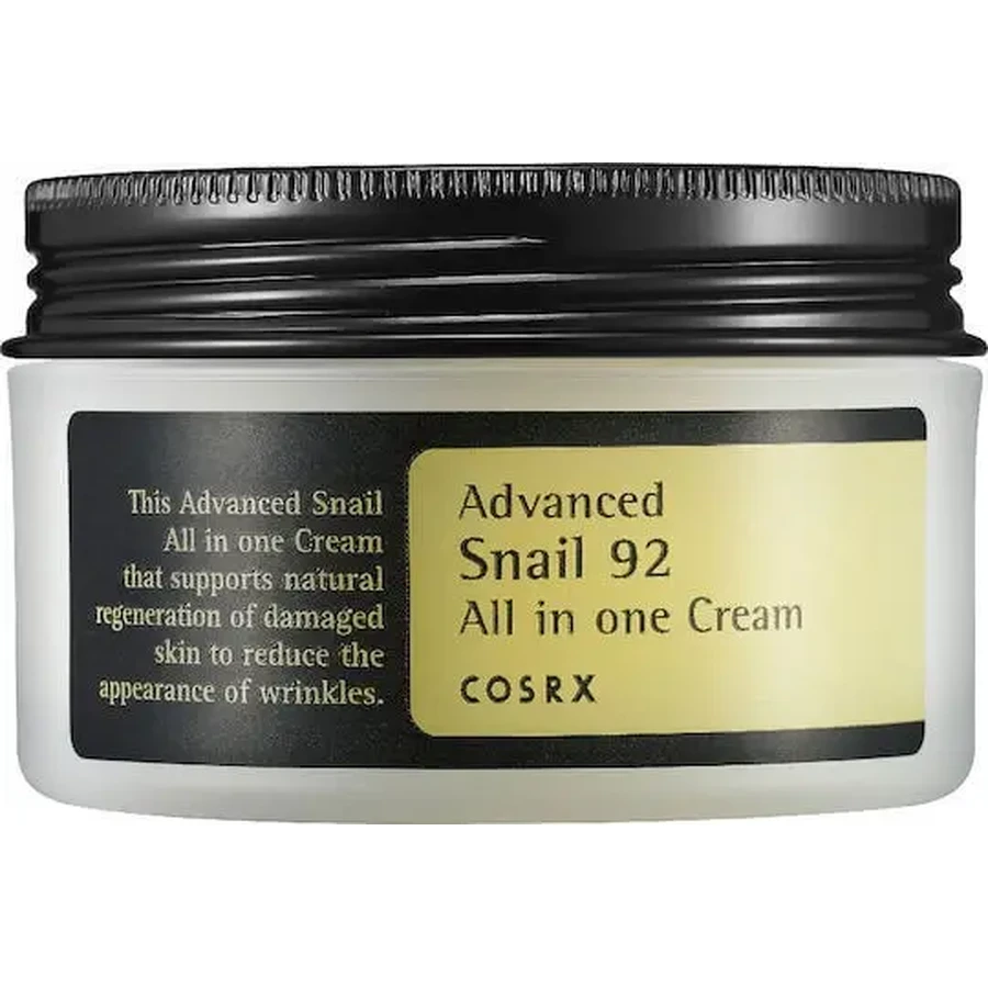 COSRX Advanced Snail 92 All in One 24-hour Face Cream для увлажнения и восстановления кожи с экстрактом улитки, 100 мл: цены и характеристики
