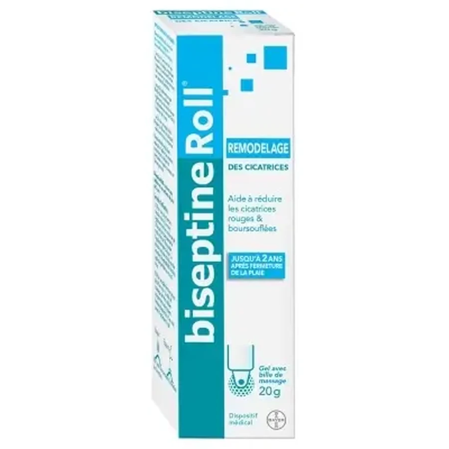 Bayer Biseptine Roll для ремоделювання рубців, 20 г: ціни та характеристики