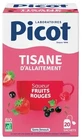 Органічний трав'яний чай Picot з ароматом червоних ягід для годування груддю, 20 пакетиків