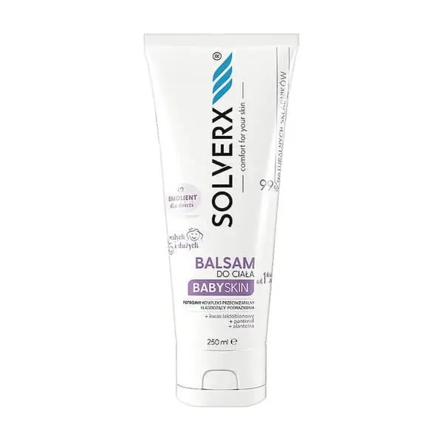 Solverx BabySkin, бальзам для тела, 250 мл: цены и характеристики