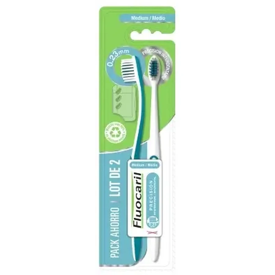 Міжзубні щіточки Fluocaril 2 Precision, середня жорсткість щетинок: ціни та характеристики
