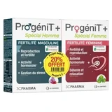 3C Pharma ProgéniT+ 60 таблеток для чоловіків + 60 таблеток для жінок