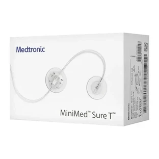 MiniMed Sure T, инфузионный набор, 8 мм/60 см, 10 шт.