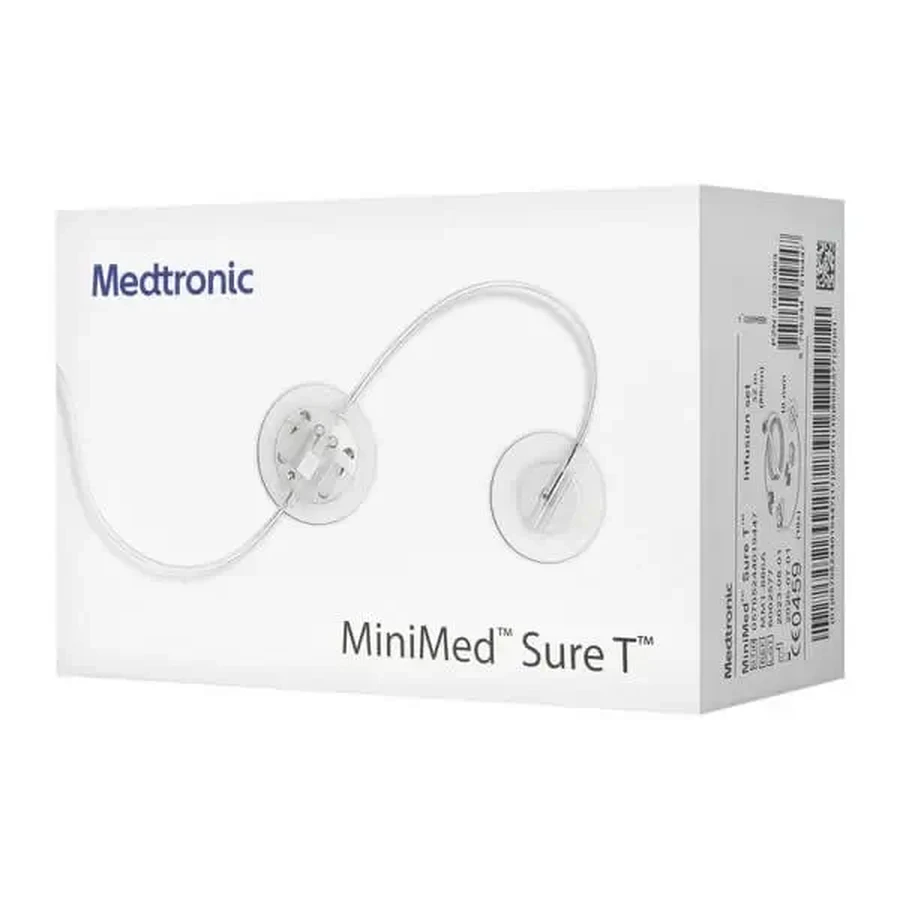 MiniMed Sure T, инфузионный набор, 8 мм/60 см, 10 шт.: цены и характеристики