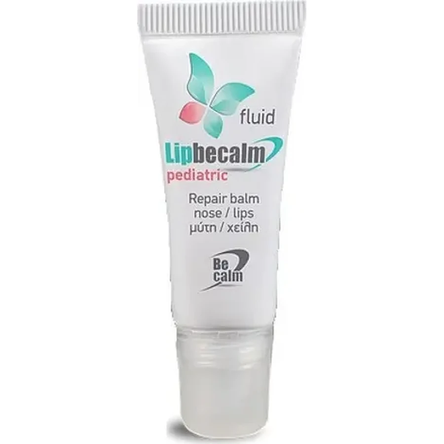 BECALM Lipbecalm Pediatric Repair Balm Fluid — восстанавливающий бальзам от сухости, трещин и раздражений на носу и губах детей, 10 мл: цены и характеристики