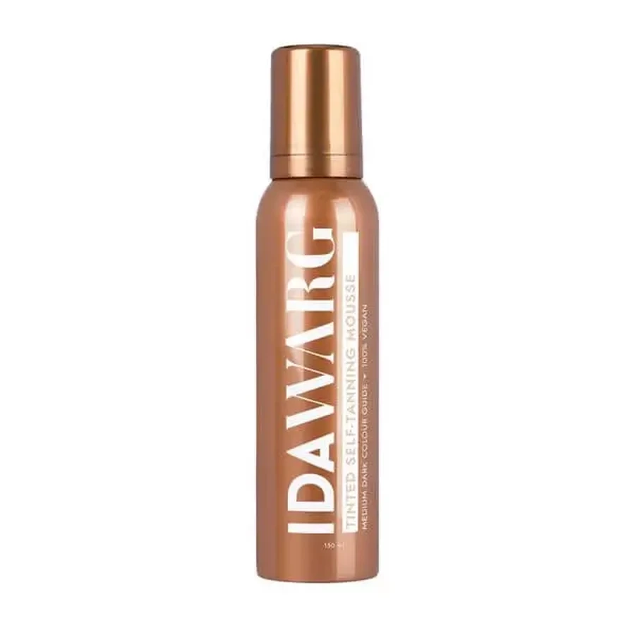 Ida Warg Tinted Self-Tanning Mousse, мус для автозасмаги для тіла, Medium Dark, 150 мл: ціни та характеристики