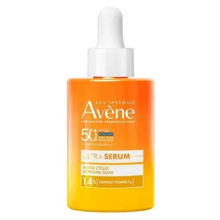 Avène Ultra Serum — активний засіб для захисту клітин та додання сяйва, SPF50+, 30 мл: ціни та характеристики