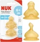 NUK First Choice+ Резиновая соска среднего размера, от 6 месяцев, 2 шт.