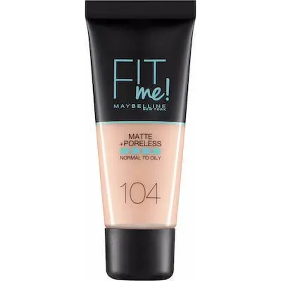 MAYBELLINE Тональний крем Fit Me для природного матового покриття 30 мл 104 Soft Ivory: ціни та характеристики