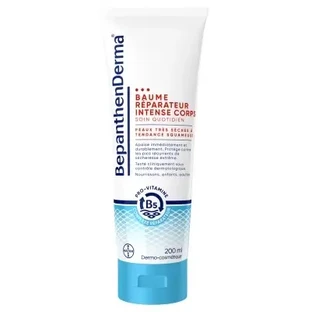 Bepanthen Derma Intense Відновлюючий бальзам для тіла для дуже сухої та лущаться шкіри, 200 мл
