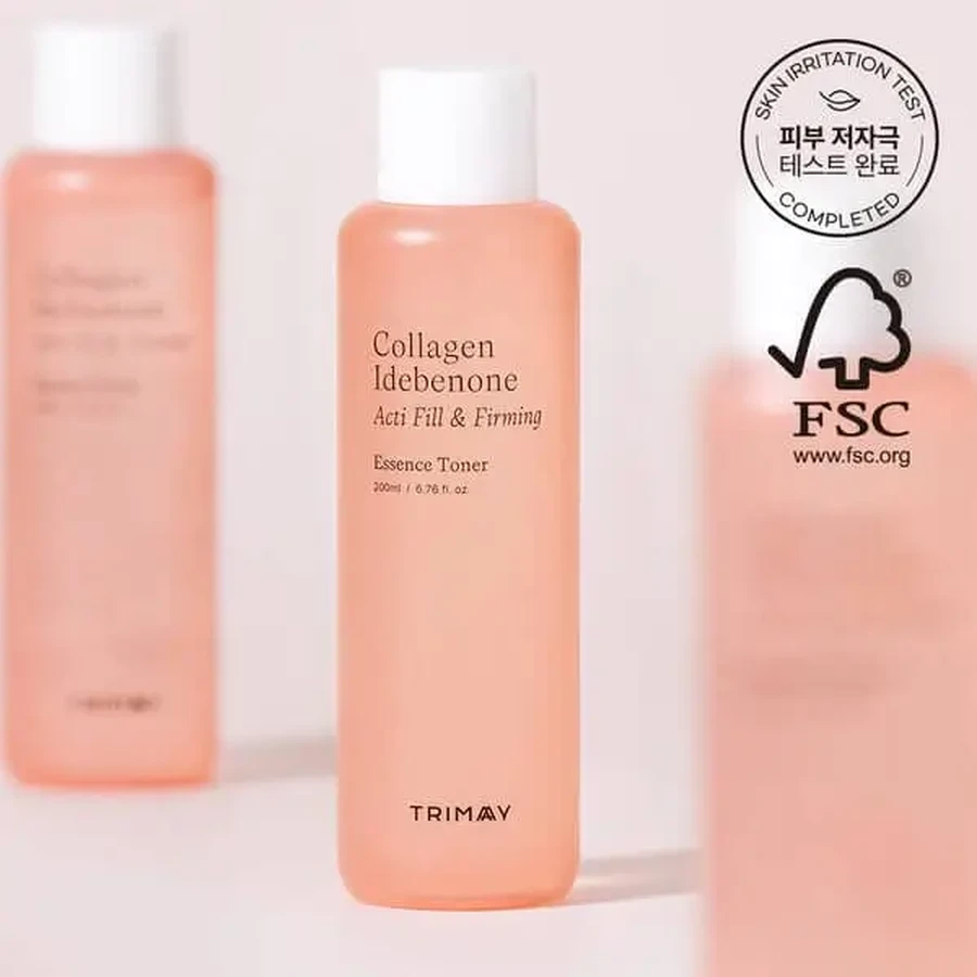 Trimay Collagen Idebenone, укрепляющий тоник-эссенция, 200 мл: цены и характеристики
