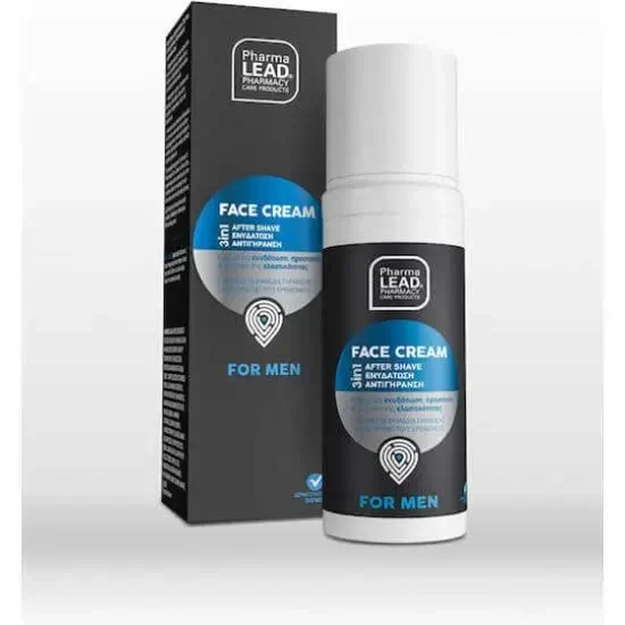 PHARMALEAD 3in1 Крем для лица для мужчин Крем для лица для мужчин, обеспечивающий 24-часовое увлажнение и защиту, с легкой текстурой, 50 мл: цены и характеристики