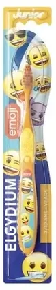 Зубна щітка Elgydium Junior Soft для дітей віком від 7 до 12 років, Emoji