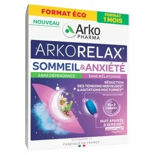 Arkopharma Arkorelax «Сон и тревога», 30 таблеток