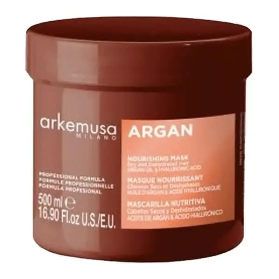 Arkemusa Milano Argan Nourishing, маска для сухого та зневодненого волосся, 500 мл: ціни та характеристики