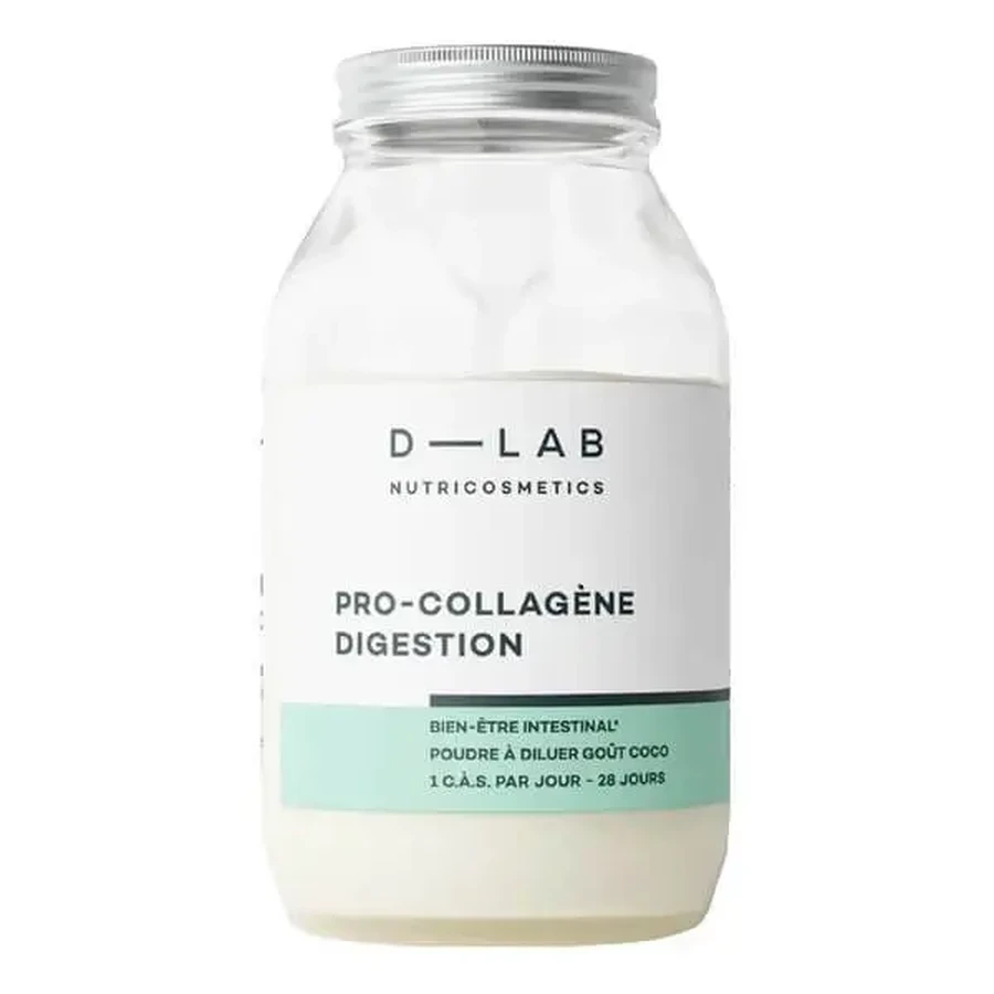D-LAB Pro-Collagene Digestion, порошок, кокосовый вкус, 193 г: цены и характеристики